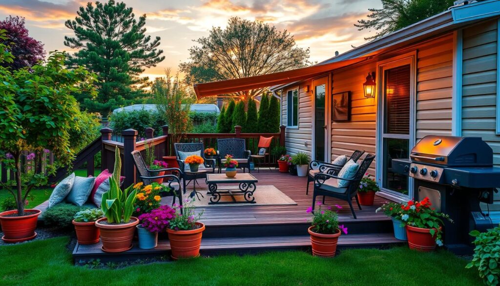 mobile home decks